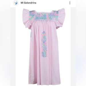 Mi Golondrina Soledad Rosa Madre Arroyo Dress (size small)